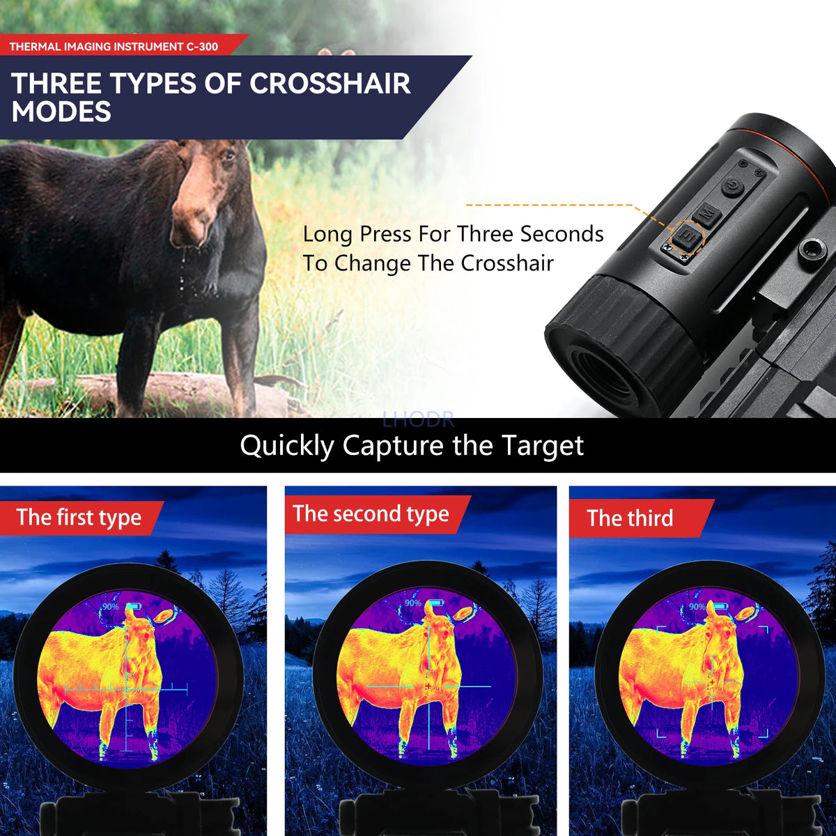 HeatSeek Pro Thermal Monocular