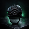 Outdoor night vision with mount