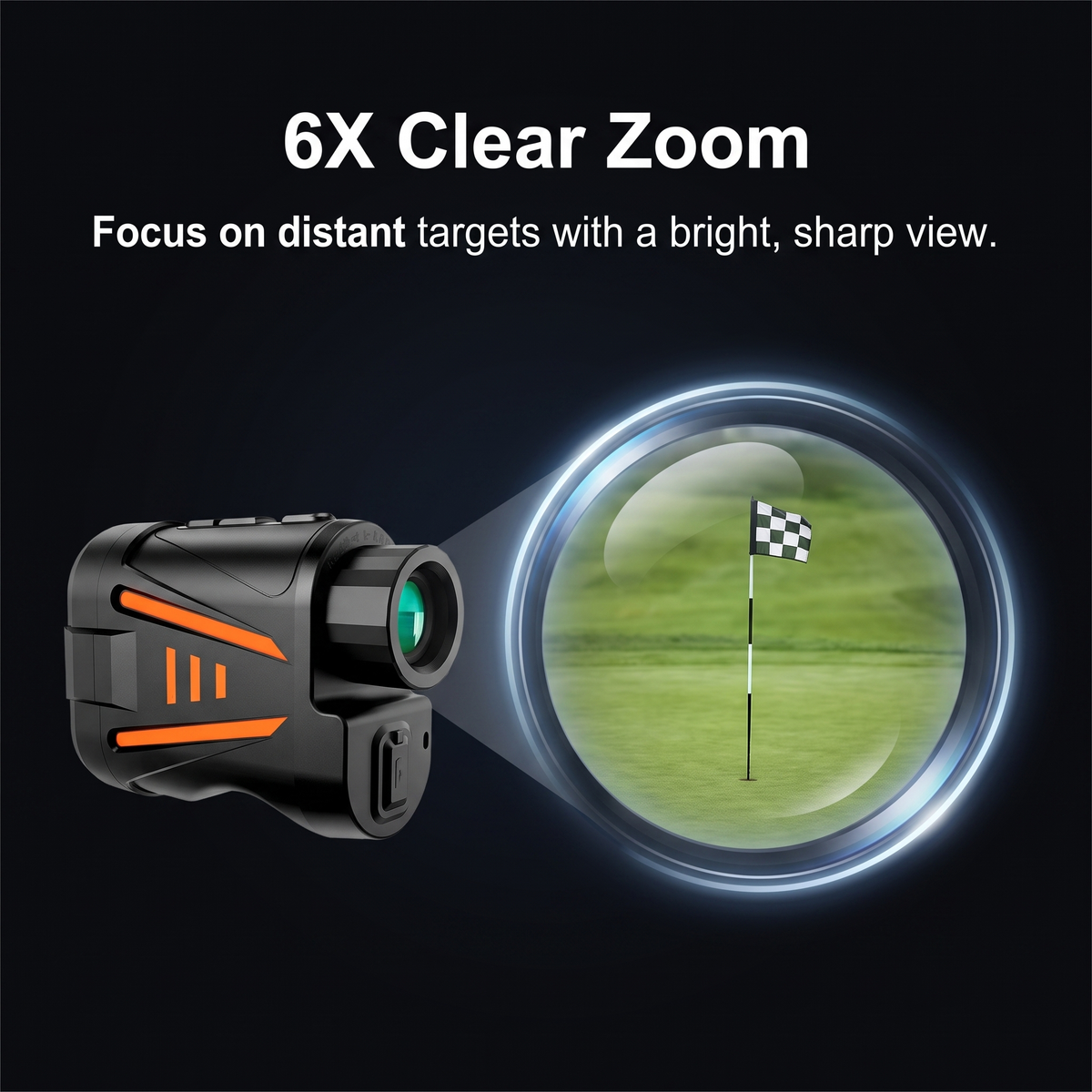 GLYD Laser Range Finder | 1800 Meters